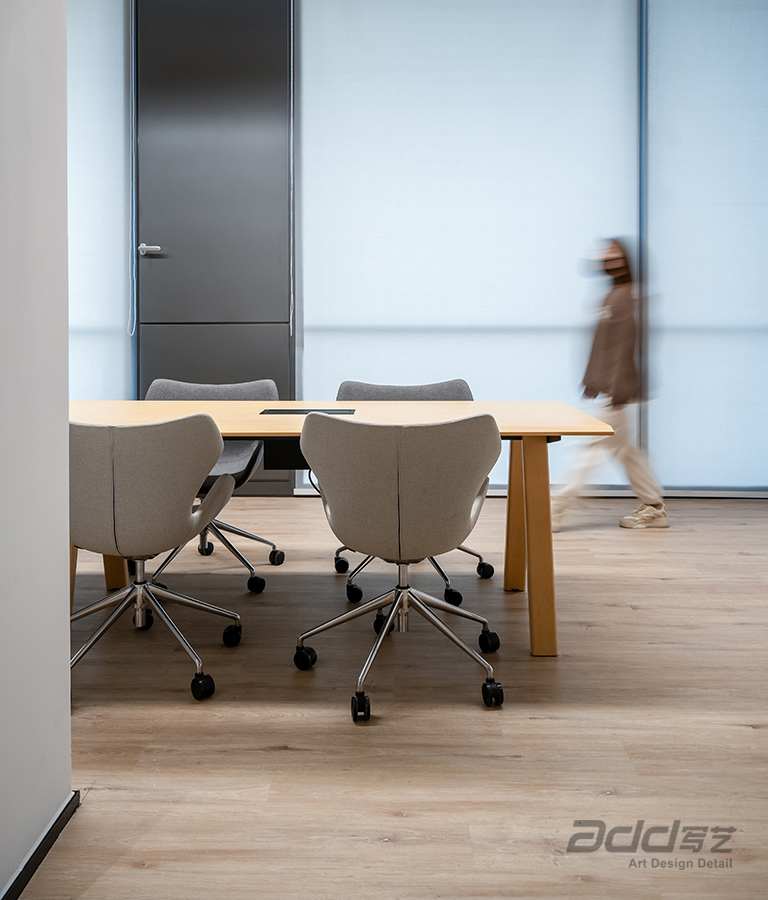 蔚來汽車辦公樓裝修-小會(huì)議室-pc
